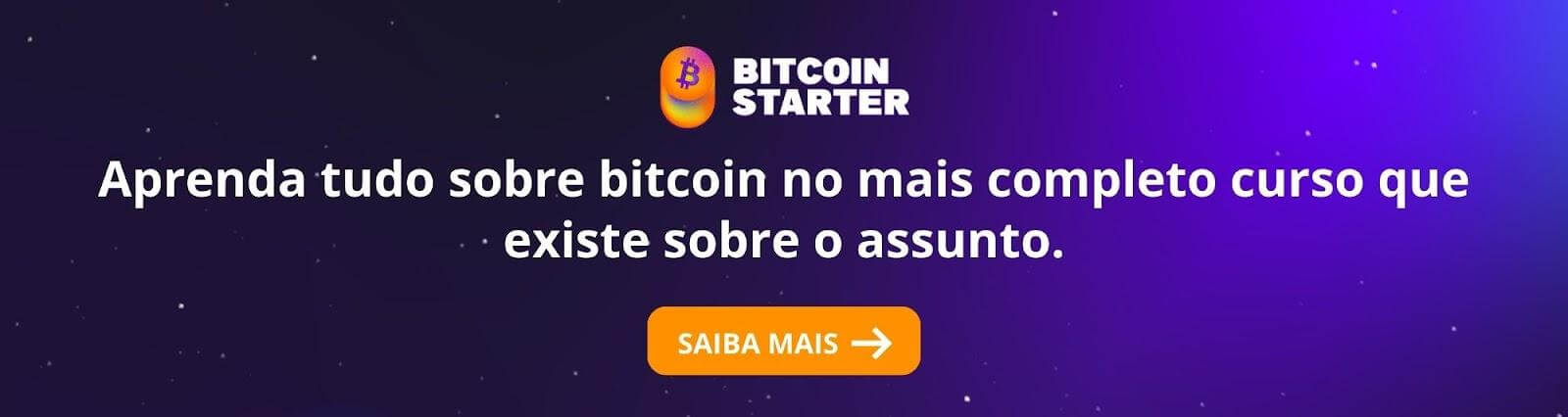 Banner do Bitcoin Starter (Curso sobre Bitcoin)